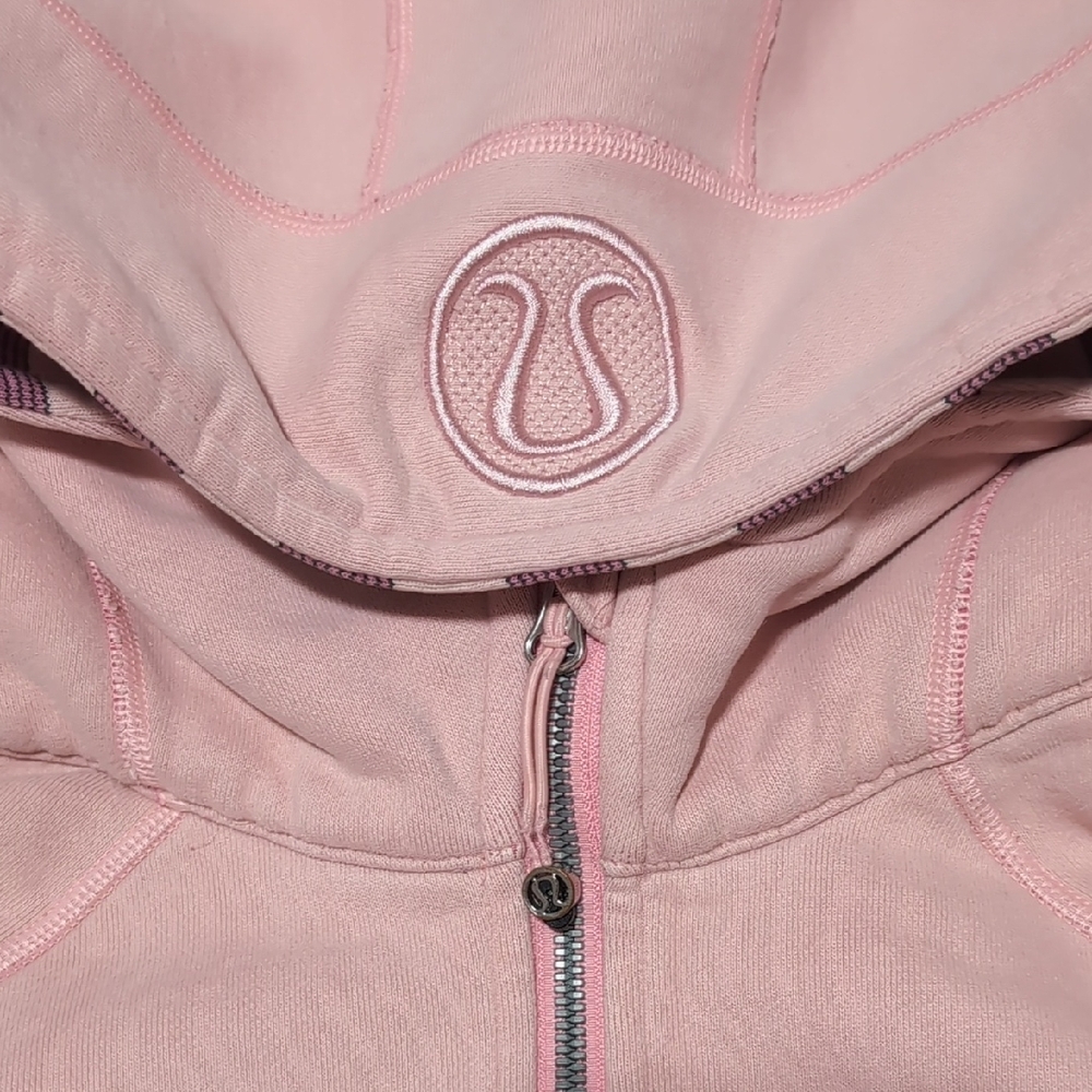 lululemon athletica Pink Hoodie with Purple Stripes - Picture 2 of 6